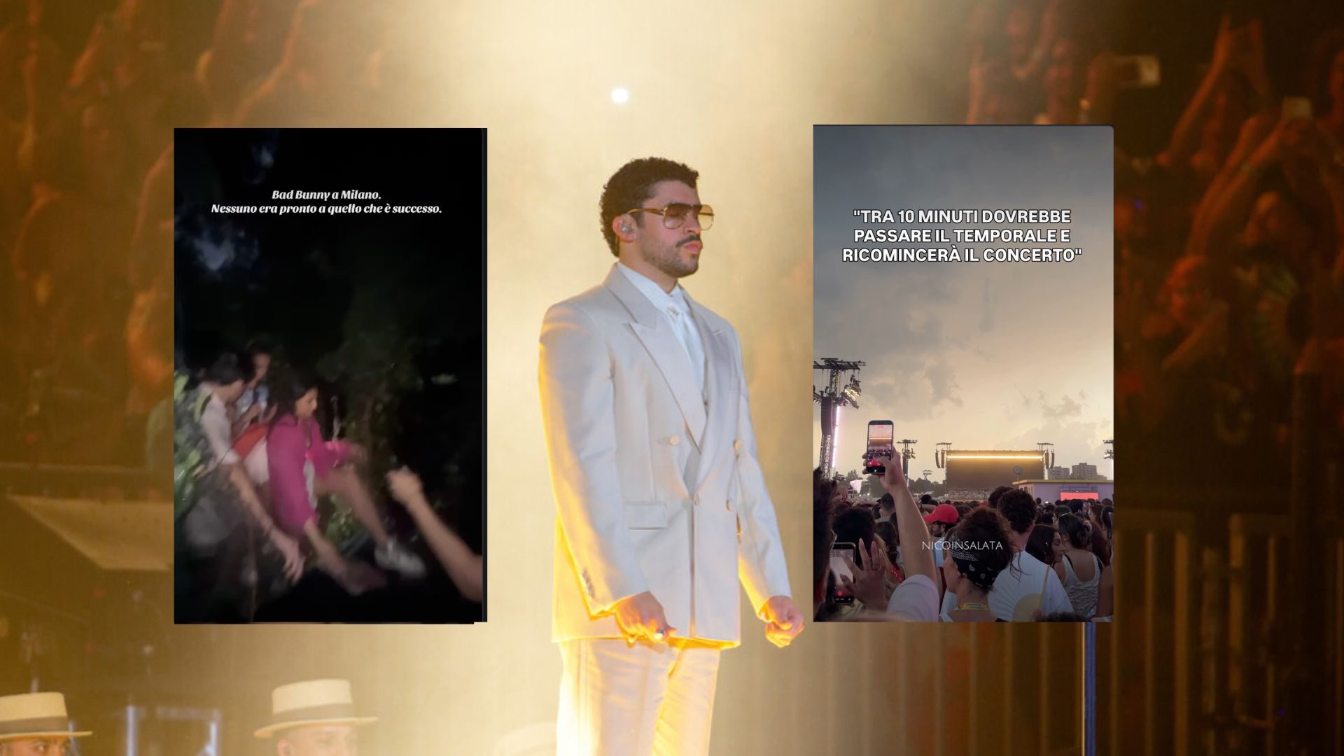 Cos'è successo al concerto di Bad Bunny a Milano: i tentennamenti prima di interromperlo, l'evacuazione e le polemiche