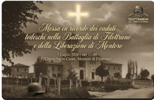 La foto riportata nel messaggio di invito alla commemorazione