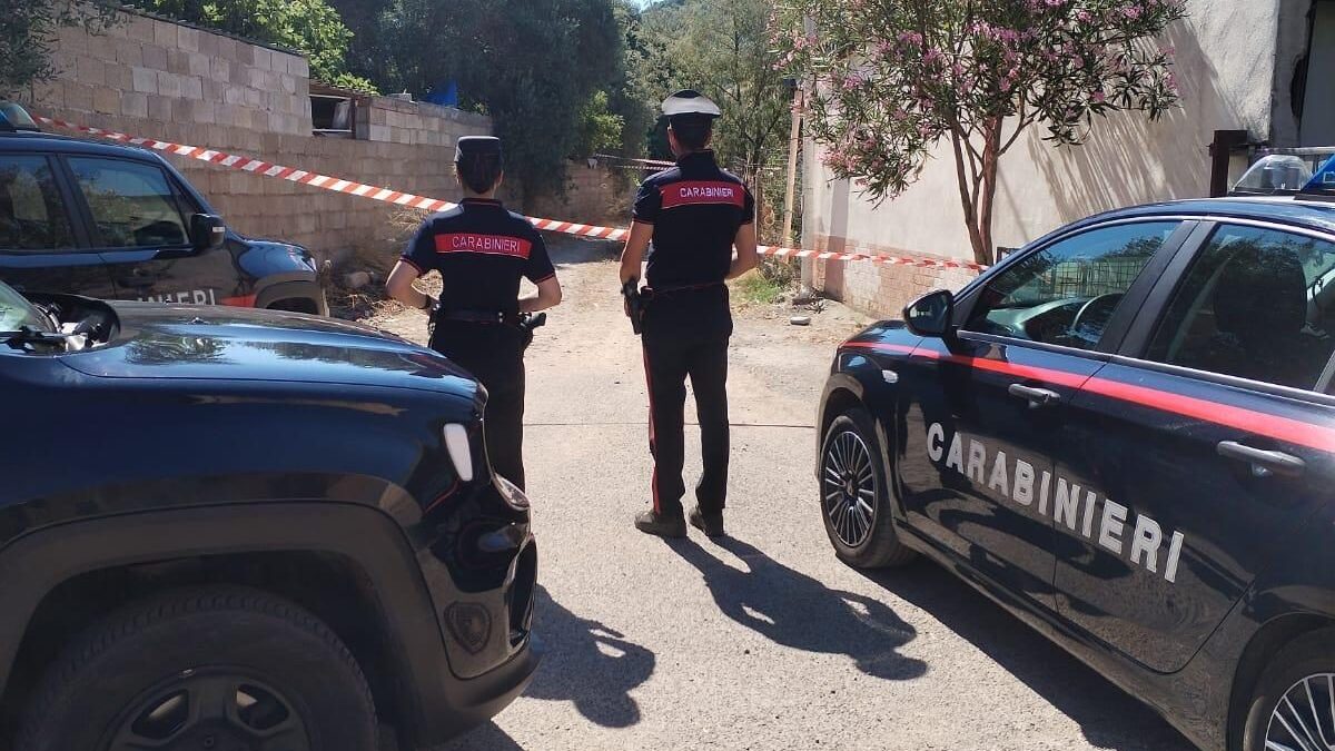 I Carabinieri sulla scena