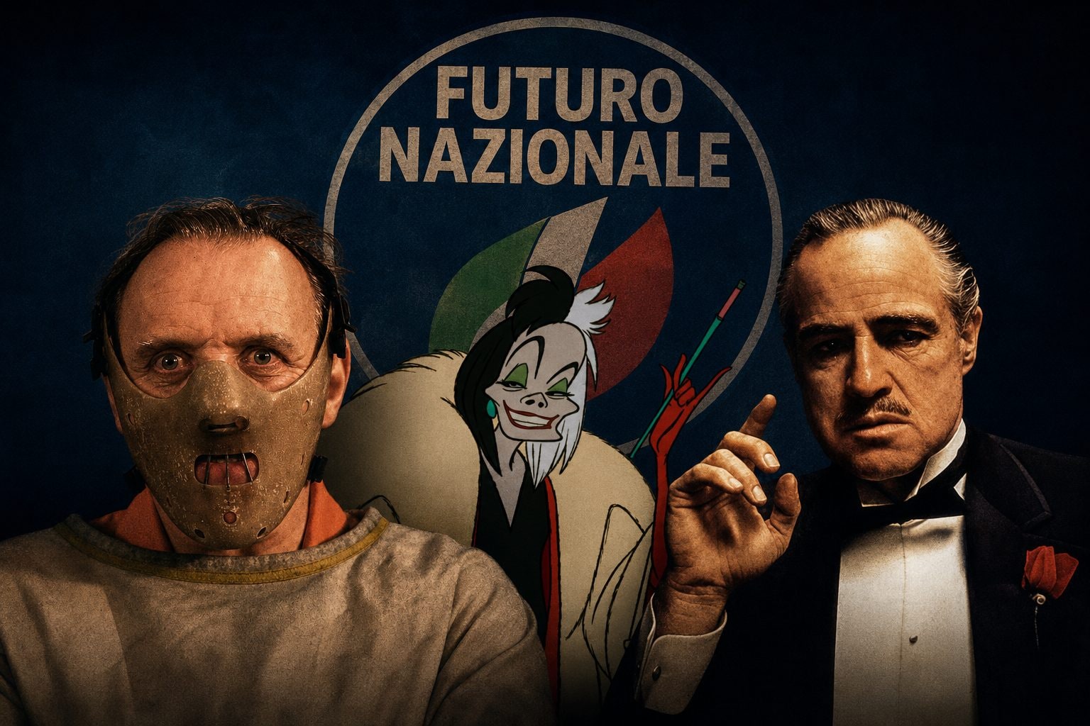 Abbiamo iscritto Hannibal Lecter e Crudelia De Mon a Futuro Nazionale di Vannacci