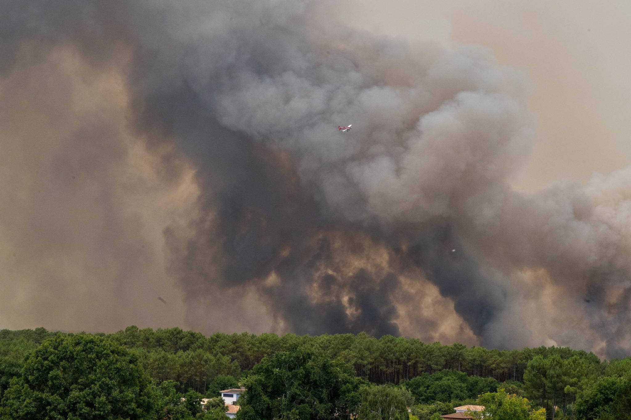 Incendi, Francia e Spagna bruciano: oltre 30mila persone evacuate, a Cap Ferret turisti scappano in barca