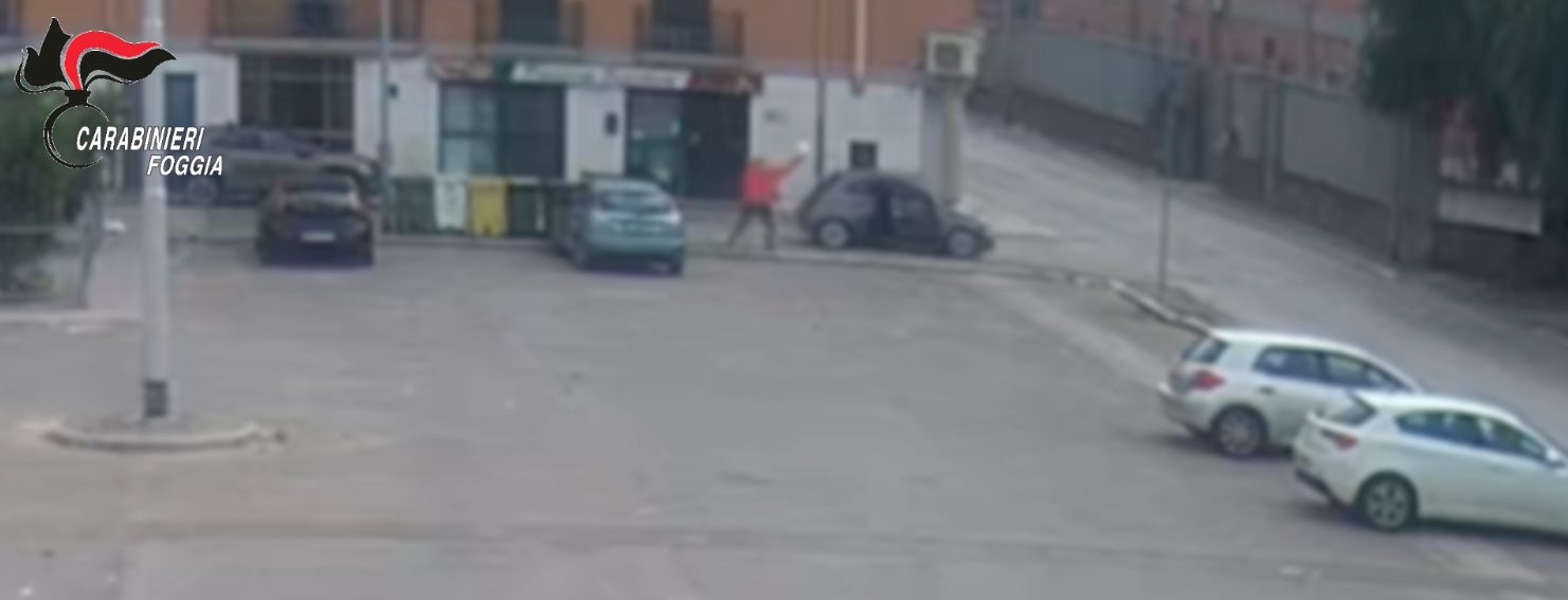 Foggia, lite in auto finisce con una sparatoria: in manette un 22enne, il complice era ai domiciliari