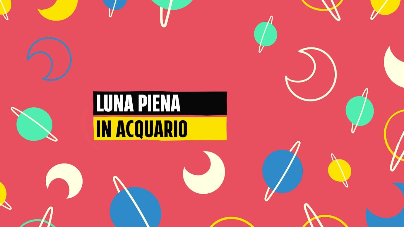 Luna piena in Acquario il 29 luglio 2026: Acquario e Leone riconsiderano la loro immagine pubblica