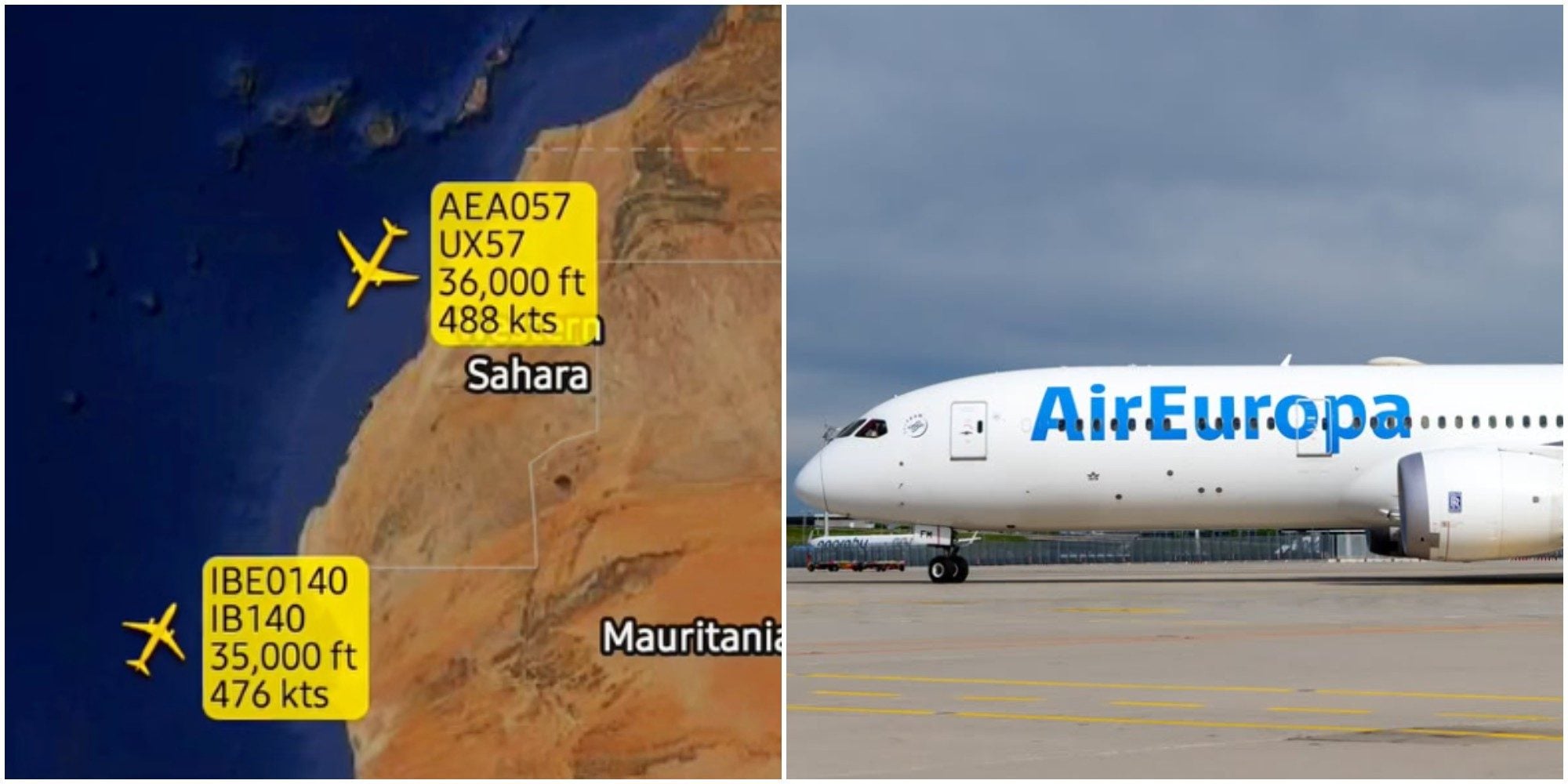 Aerei di linea viaggiano alla stessa quota e sfiorano lo scontro sull'Atlantico: scattano i sistemi anticollisione