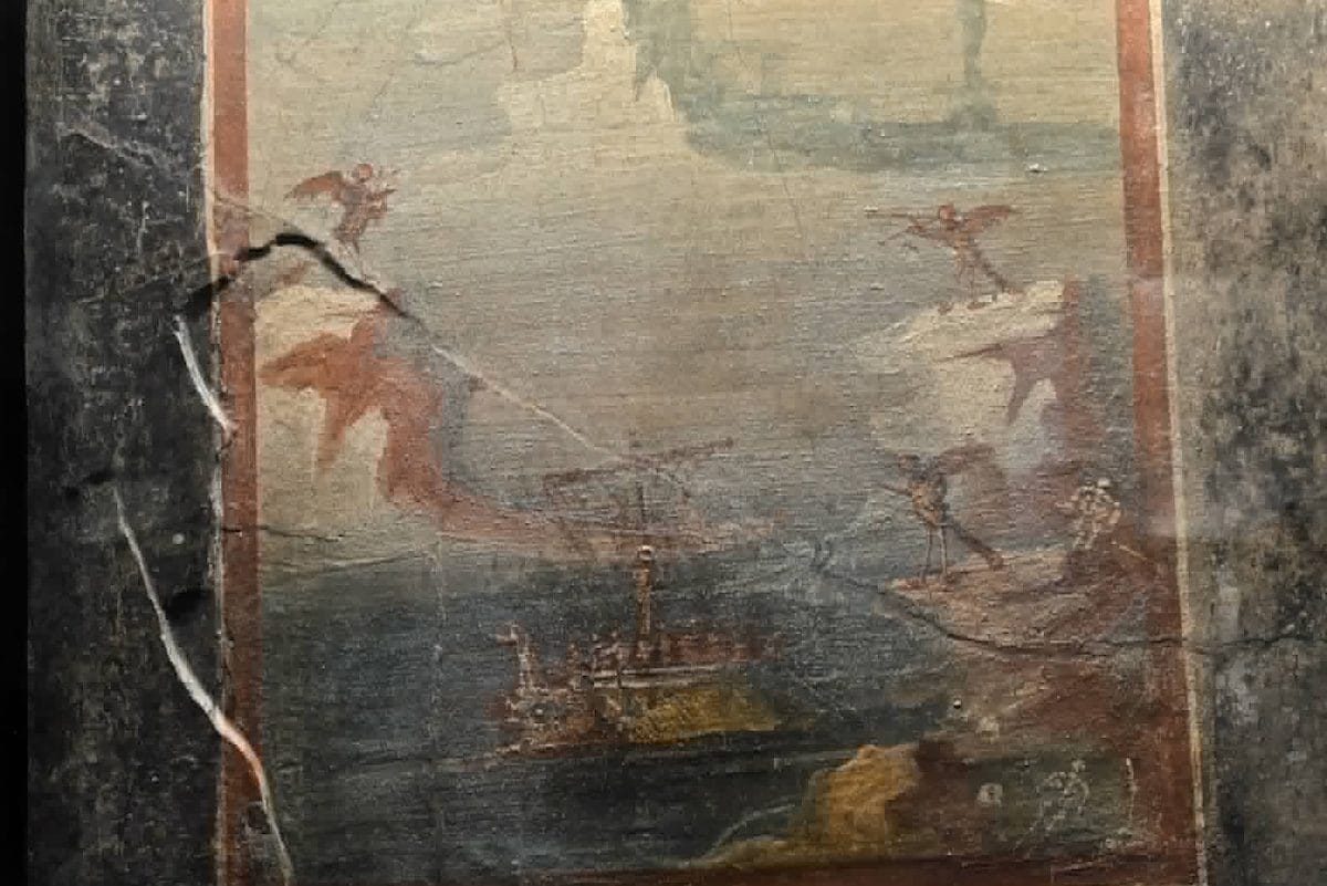 L'affresco pompeiano di Odisseo e Sirene lascia Napoli e torna nei depositi del British: rischiamo di non rivederlo