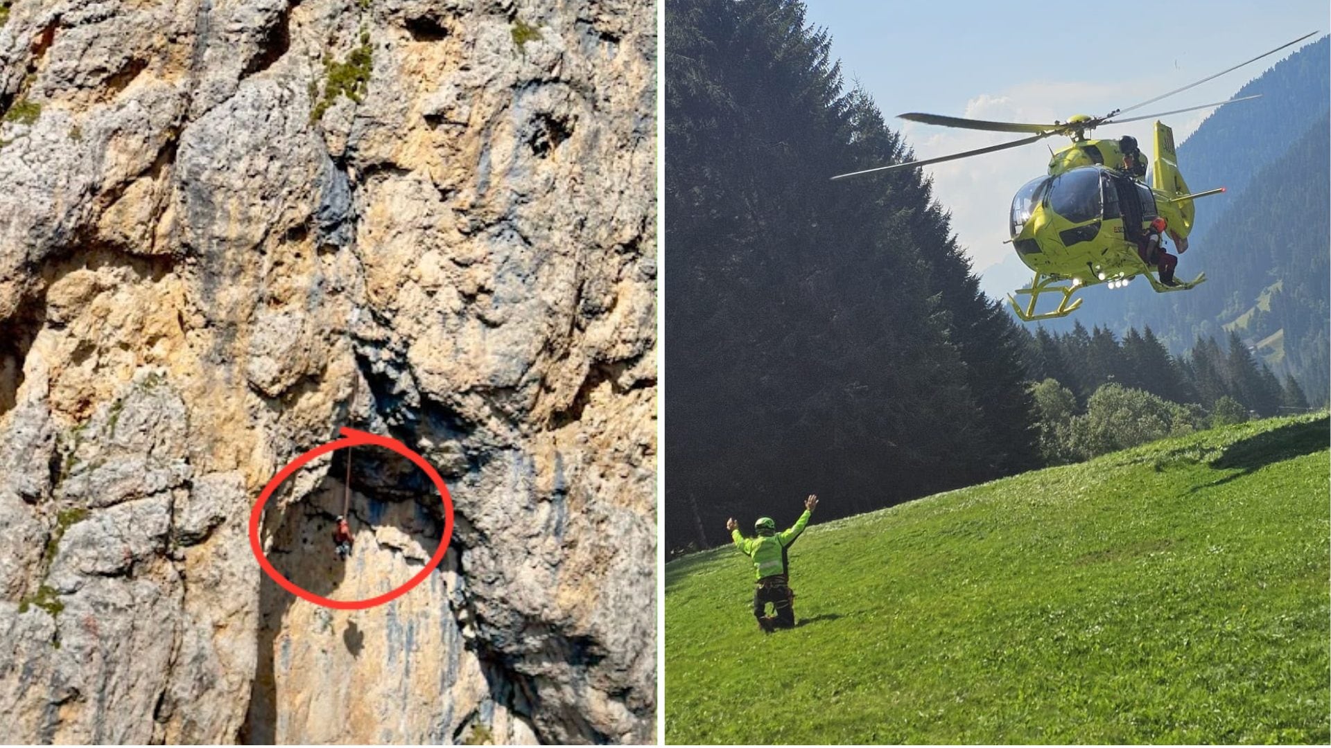 Boom di interventi in montagna a Ferragosto: 1 morto, feriti 2 arrampicatori senza corda