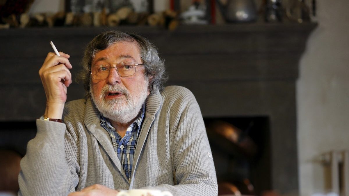 Francesco Guccini nella sua casa a Pàvana – ph Pigi Cipelli/Mondadori Portfolio via Getty Images