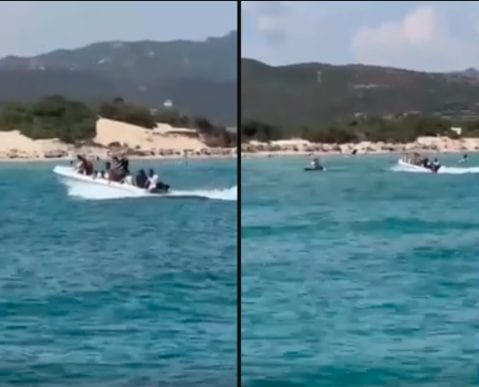 Barchino a tutta velocità travolge 17enne che fa il bagno in Sardegna: il video dell'incidente a Su Giudeu