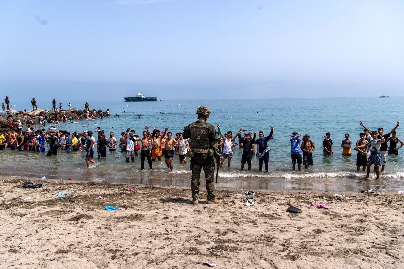 La storia dei migranti di Ceuta è molto diversa da come ve la stanno raccontando