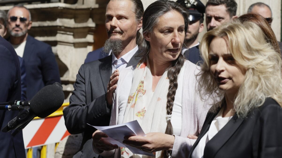 Catherine Birmingham e Nathan Trevallion a marzo 2026 a Roma