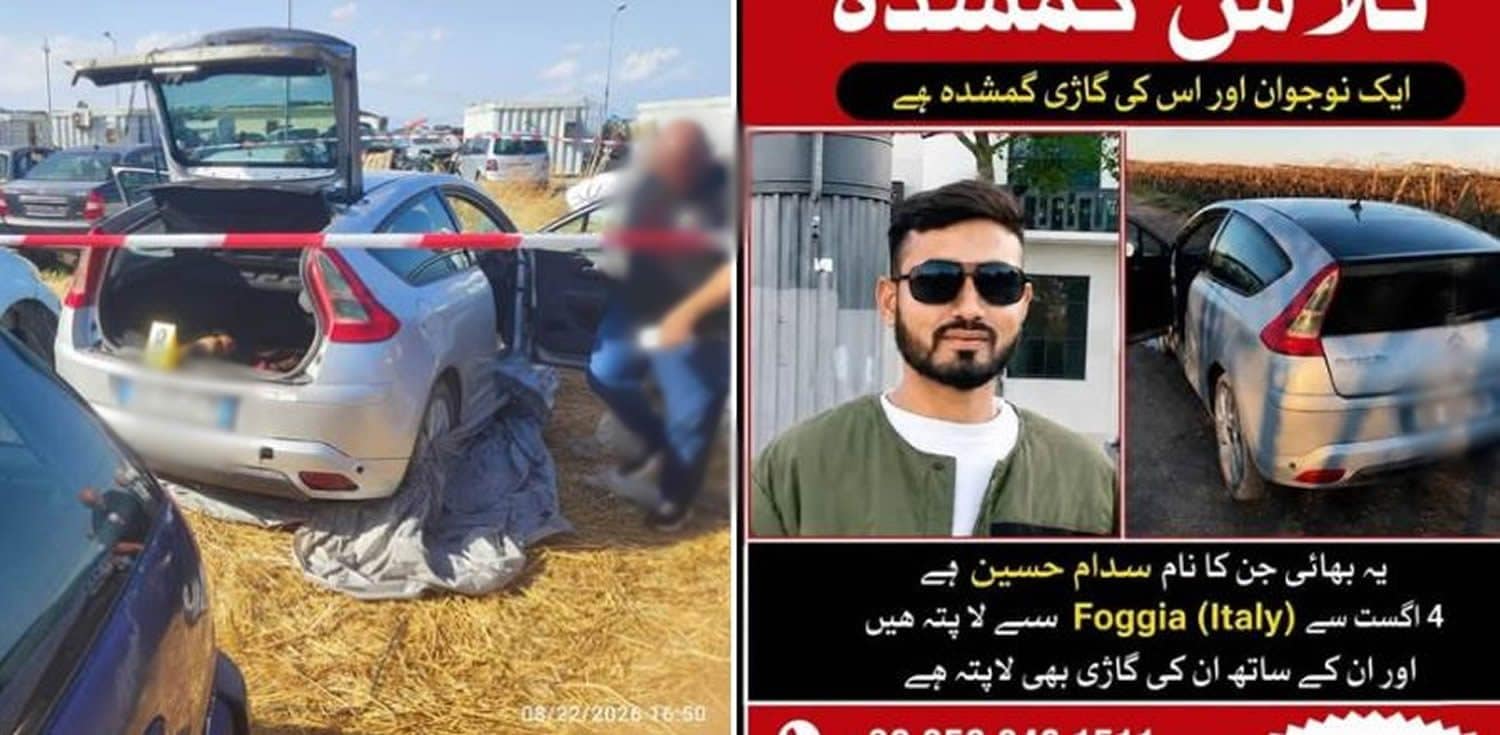 Foggia, bracciante scomparso il 4 agosto trovato morto nel bagagliaio di un’auto: ipotesi omicidio