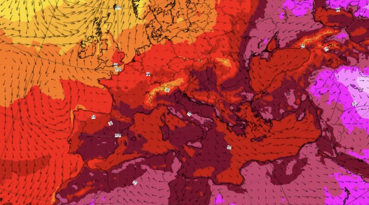Temporali nel weekend, ma l’ondata di caldo dura altri 10 giorni: oggi bollino rosso in 26 città, l’elenco