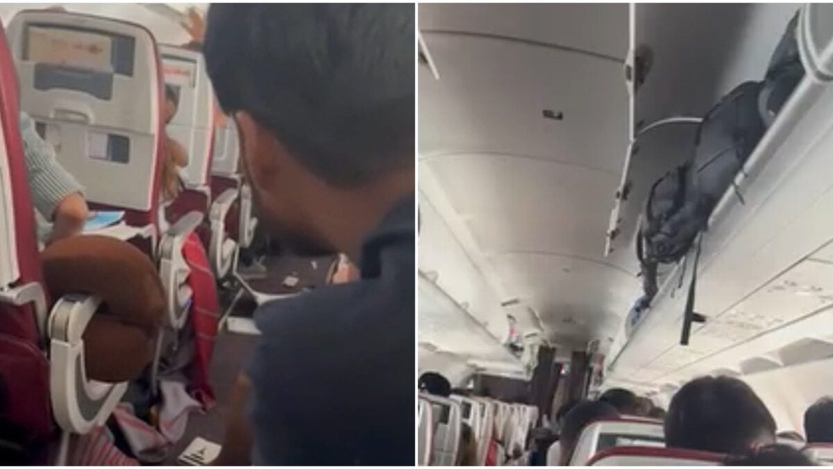 Le turbolenze all'interno del volo Air India
