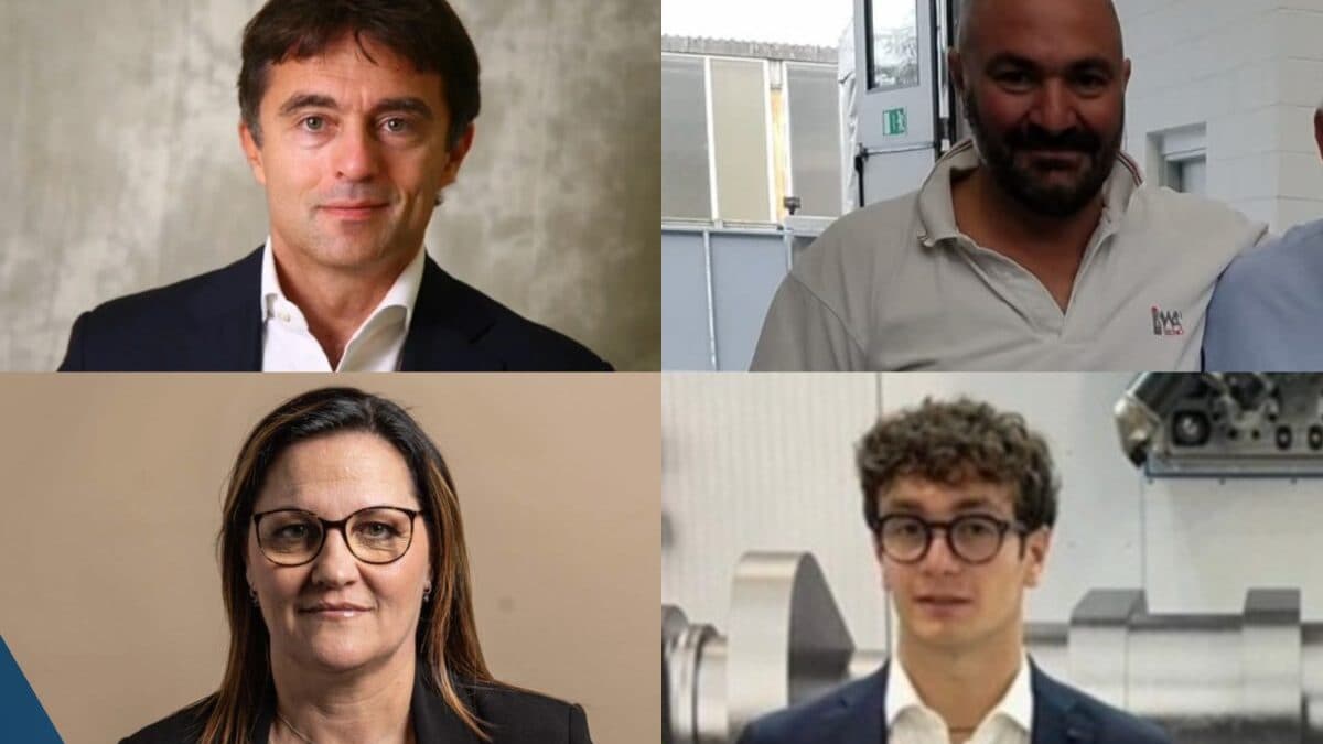 Da sinistra a destra: Paolo Gianturco, Cristina Bianco, Massimo Angelucci e Lorenzo Angelucci, vittime dello schianto aereo in Perù