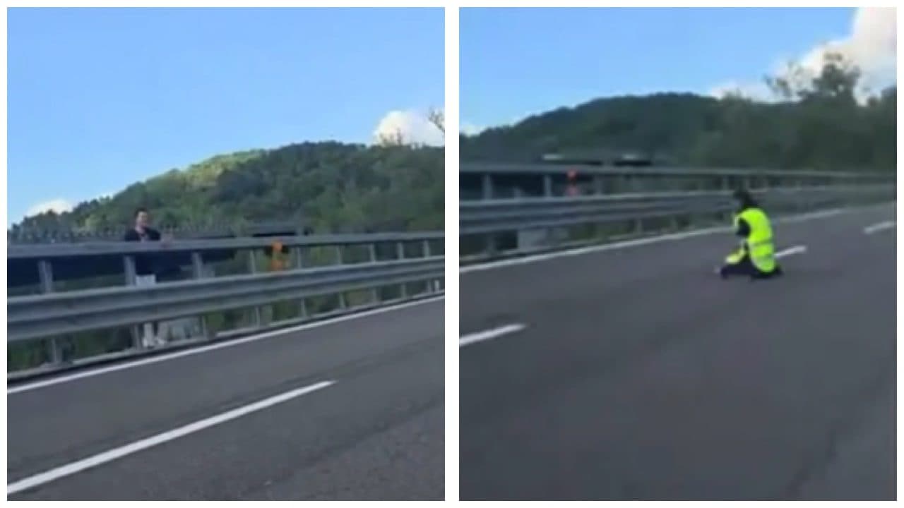 Federico Vella sul cavalcavia, poliziotta si è inginocchiata: “L’ho pregato ma speravo di salvare anche lei”
