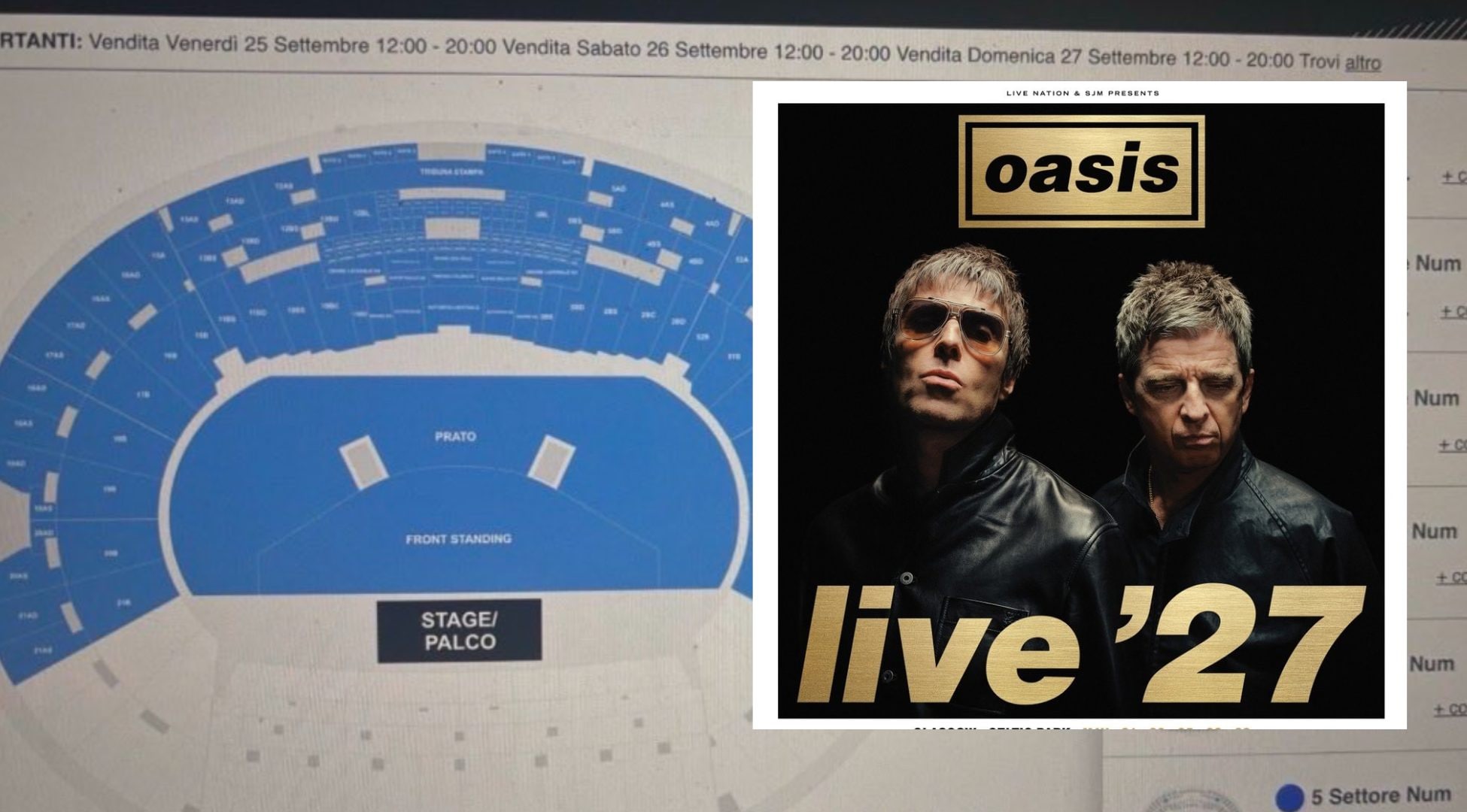 Ho i biglietti del concerto degli Oasis a Roma e per questo posso dirlo: il sistema non funziona