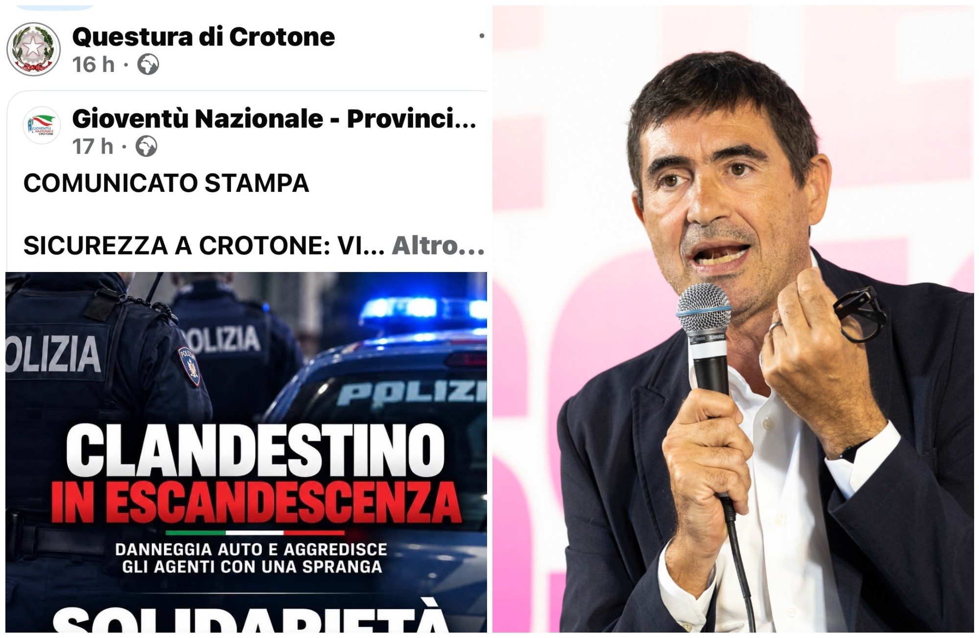 Questura Crotone condivide post dei giovani di FdI, poi cancella. Fratoianni: "No propaganda dalle istituzioni"