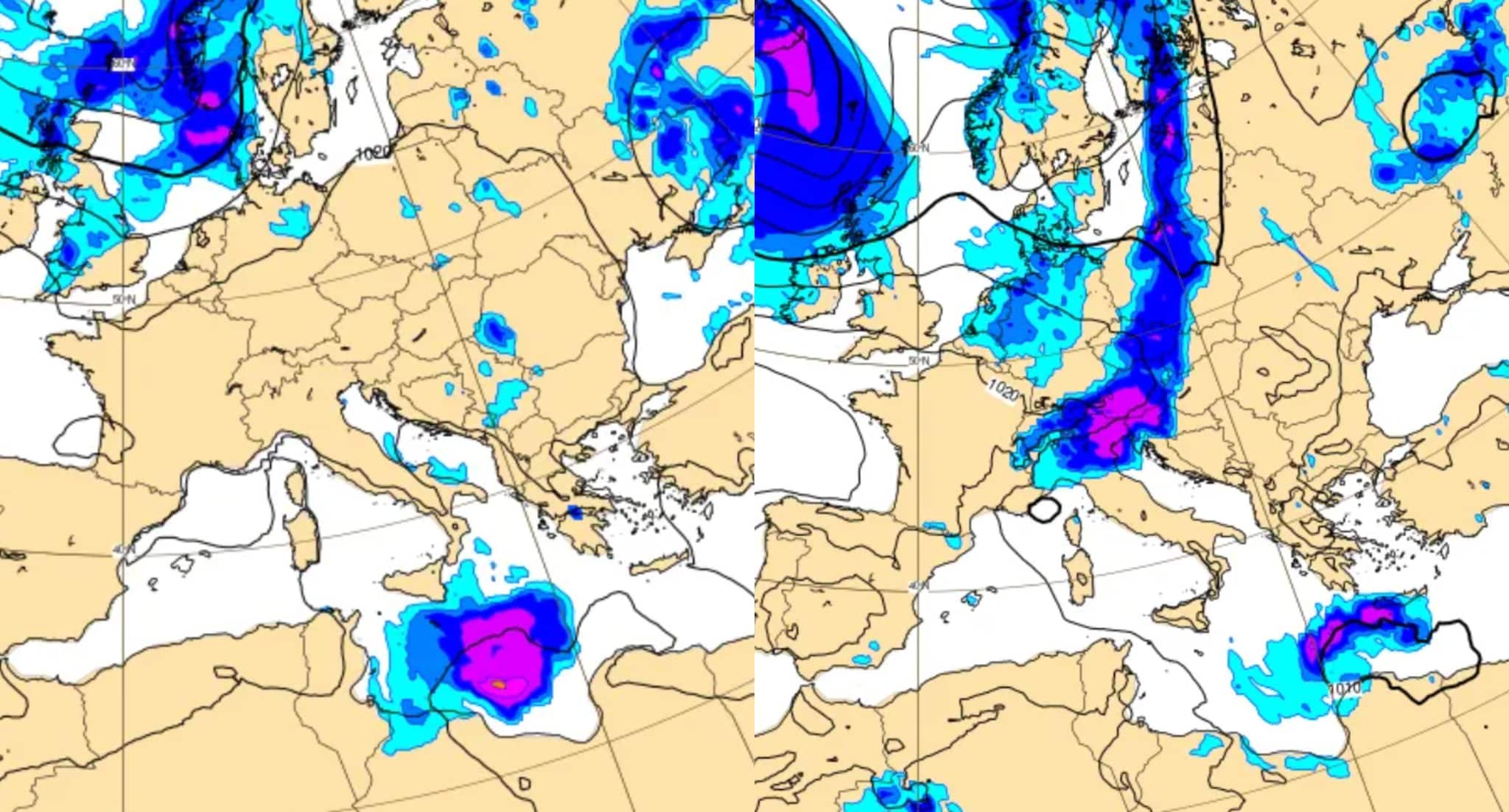 Nel weekend ultimi temporali al Sud, poi torna il sole con l'anticiclone delle Azzorre: le previsioni meteo