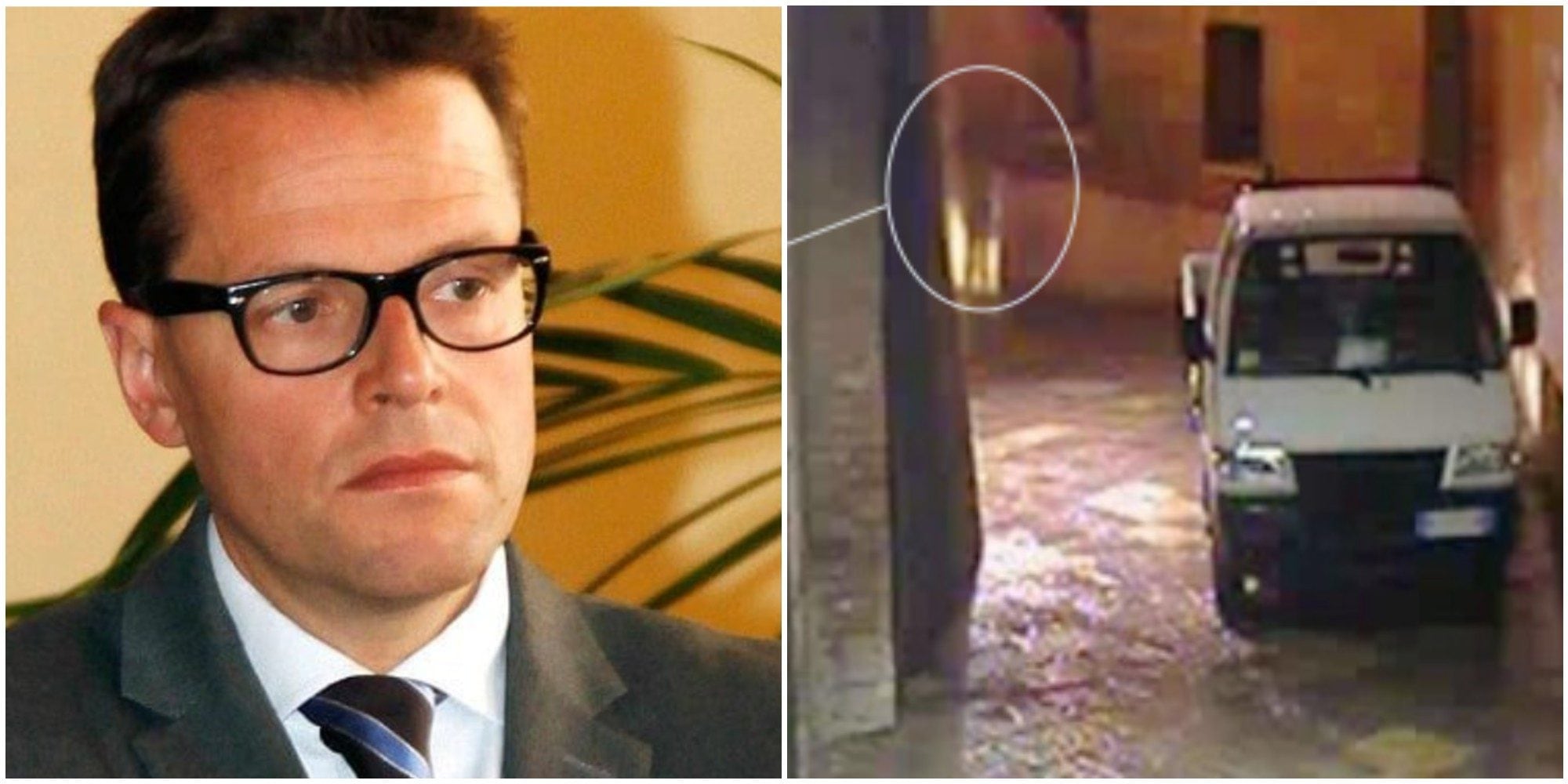 Il video della ricostruzione sulla morte di David Rossi: un'ombra sul muro del vicolo cancella l'ipotesi di suicidio