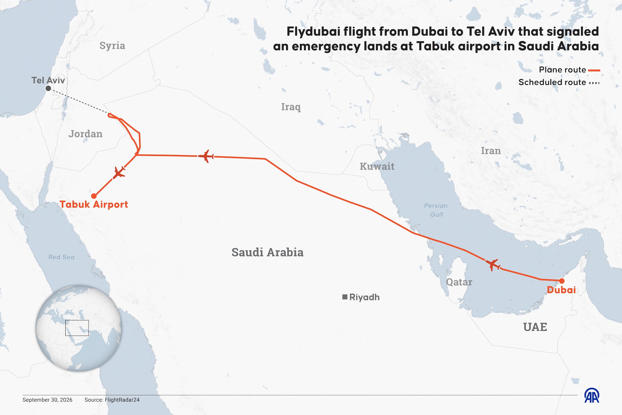 Cosa sappiamo del tentato dirottamento del volo Flydubai, Netanyahu: "Troppo presto per stabilire il movente"