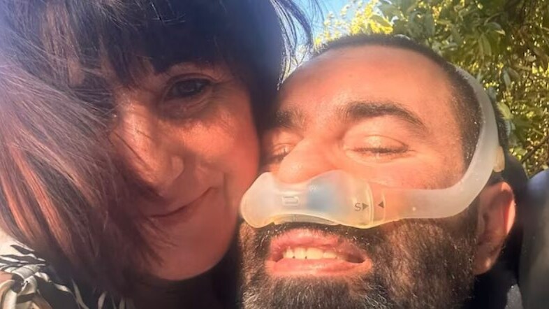Giovanni Ricci con la moglie Roberta Franchi