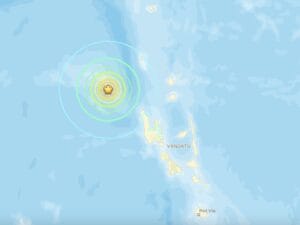 Forte terremoto di magnitudo 7.2 colpisce Vanuatu