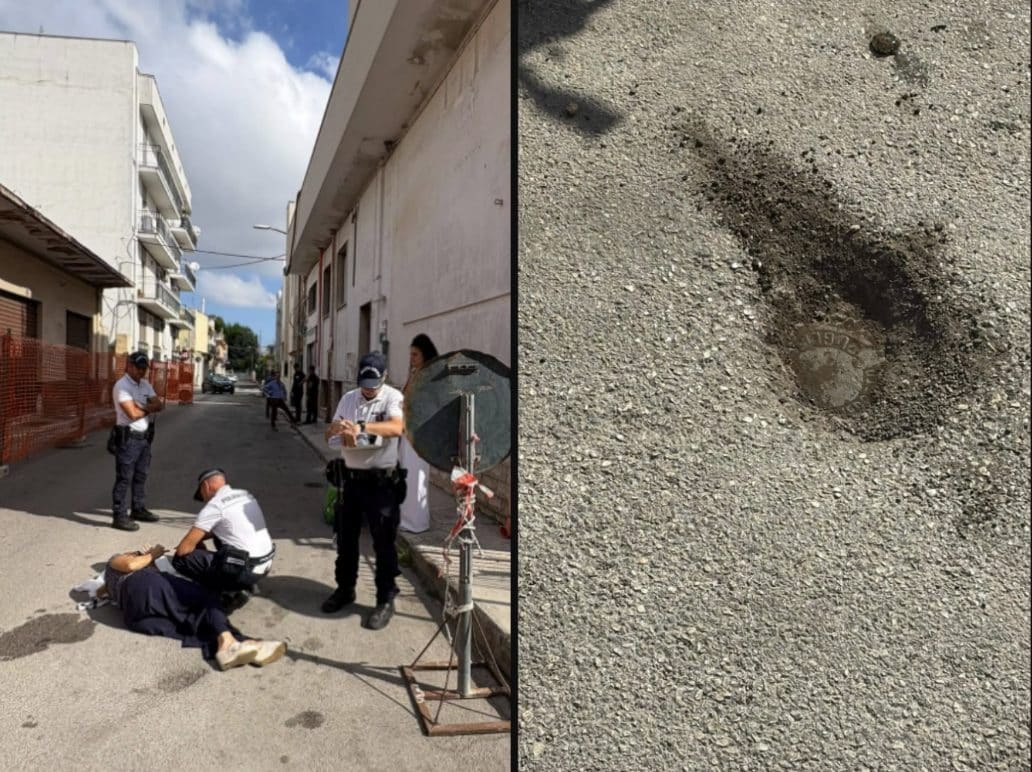 Cade dopo aver messo un piede in una buca a Capurso, poi le arriva multa da 34 euro: “Oltre il danno la beffa”