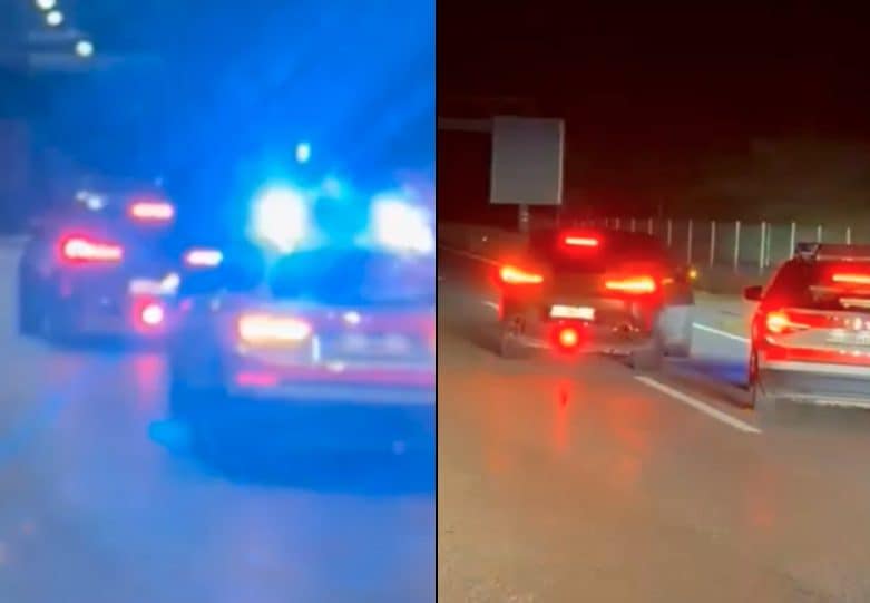 Svizzera, percorre 10 km contromano e si schianta contro la polizia: tre feriti