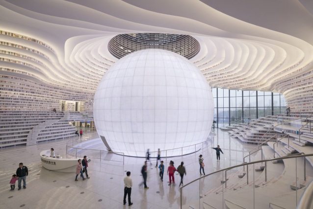 Tianjin Library – MVRDV ©Ossip van Duivenbode