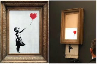 Banksy E Il Quadro Distrutto L Artista Rivela Il Mistero