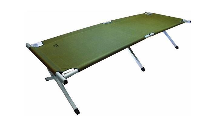 Letto da campo in alluminio Highlander