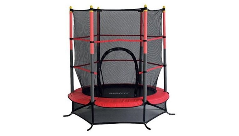 Tappeto elastico con rete protettiva New Plast