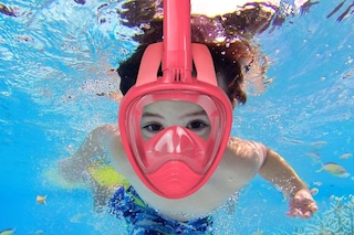Maschera Snorkeling Viso Piccolo SEAC Elba MD Maschera Subacquea - Per Viso Piccolo Adulti E Bambini - Silicone Ipoallergenico - Per Snorkeling E Immersioni Maschera Subacquea Bambini 6 Anni