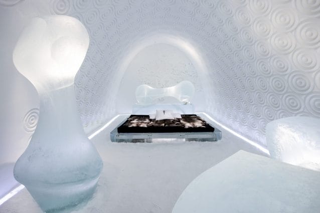 ICEHOTEL 30 | Art Suite Bone Room | Design Rob Harding | Photo Asaf Kliger | © ICEHOTEL
