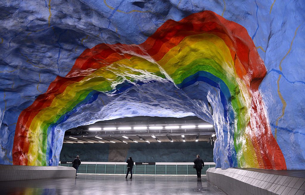 La Metro di Stoccolma, il museo d'arte sotterraneo unico al mondo