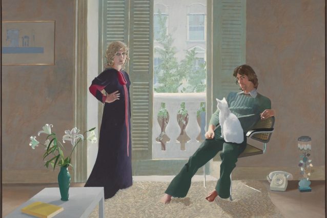 © David Hockney. I signori Clark e Percy. 1970–1 (Collezione Tate).