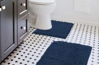 Tappeto Da Bagno 3 Pezzi Camelia Di Prati Di Casa | Polipropilene Con Fondo Antiscivolo | Made In Italy | Colore Verde Abstract - Foto 6