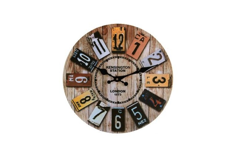 orologio da parete vintage in stile retro'