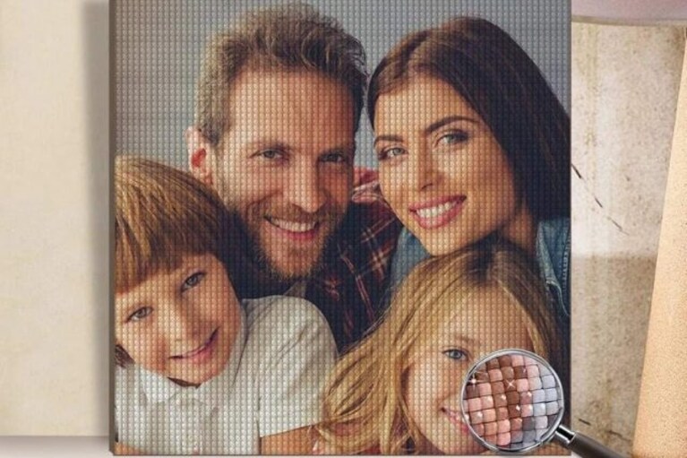 diamond painting personalizzato