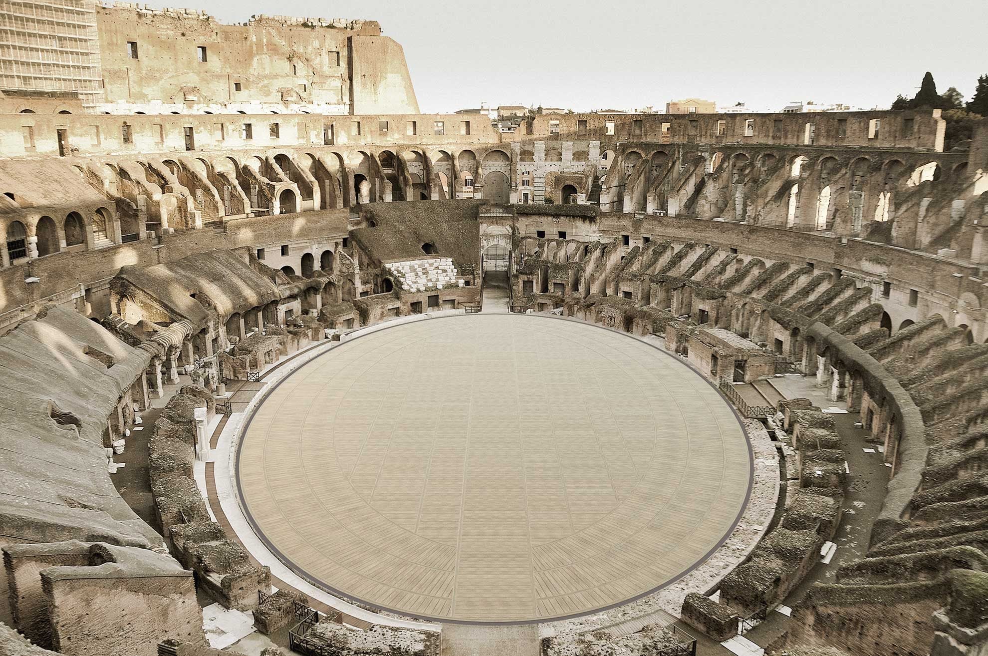 Ecco come sarà ricostruito il Colosseo di Roma