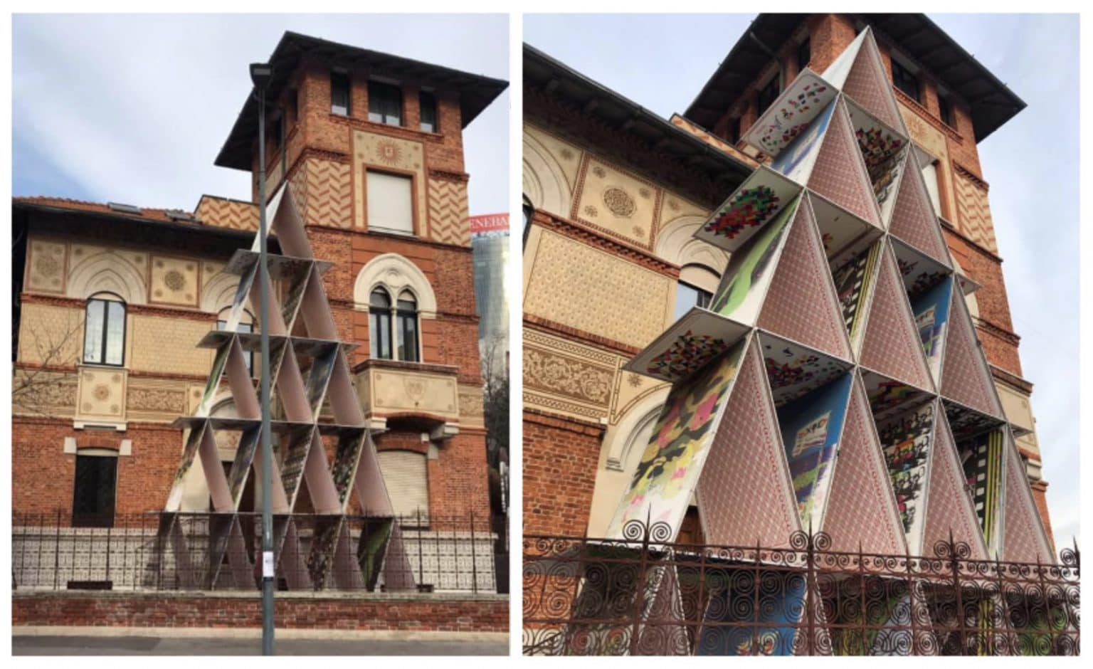 Sapevi che a Milano esiste un castello fatto di carte da gioco Sapevi che a Milano esiste un castello fatto di carte da gioco