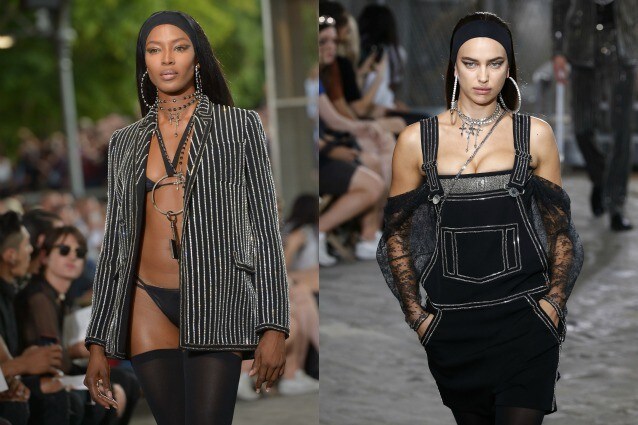 Naomi Campbell e Irina Shayk infiammano la passerella Givenchy (FOTO)