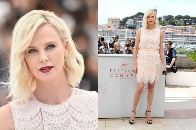 Charlize Theron, la bellezza algida che incanta Cannes