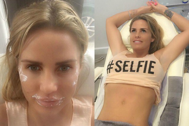 Liposuzione e ritocco alla bocca in un solo giorno: Katie Price documenta tutto sui social