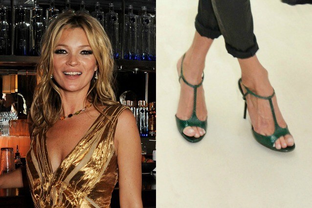 Anche le top hanno i difetti: Kate Moss e i piedi poco curati