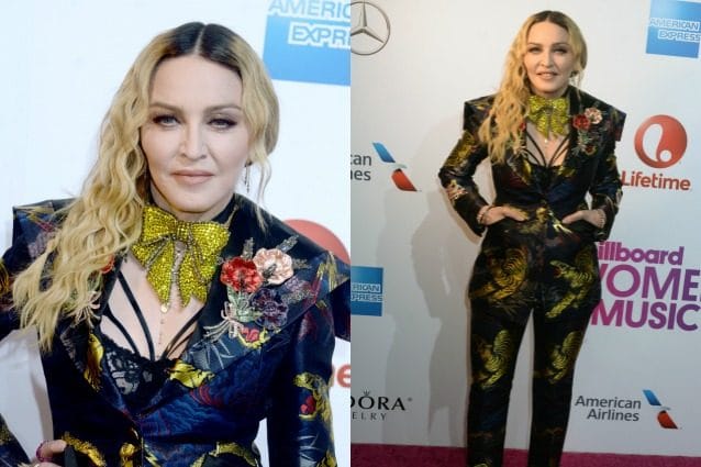 Tigri e papillon di paillettes: Madonna ai Billboard Women in Music