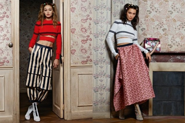 Le sorelle Hadid in versione “Marie Antoinette”: Bella e Gigi diventano testimonial Fendi