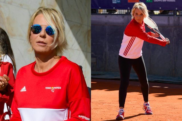 tuta adidas con tacchi