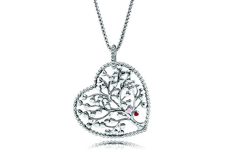Collana Albero dell'Amore Pandora con incisione “You&Me”.