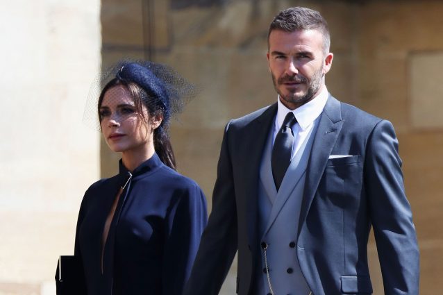 David e Victoria Beckham vendono gli abiti indossati al Royal Wedding